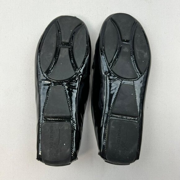 Donald J Pliner Women’s Viky Shiny Loafers Black Size 6.5 - Picture 8 of 10